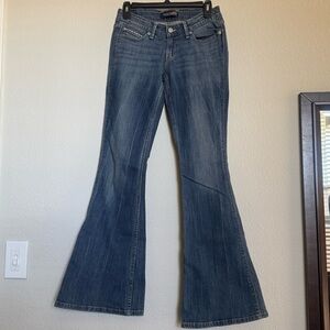 Levi's Genuinely Crafted 7M  Blue Flare Leg Jeans